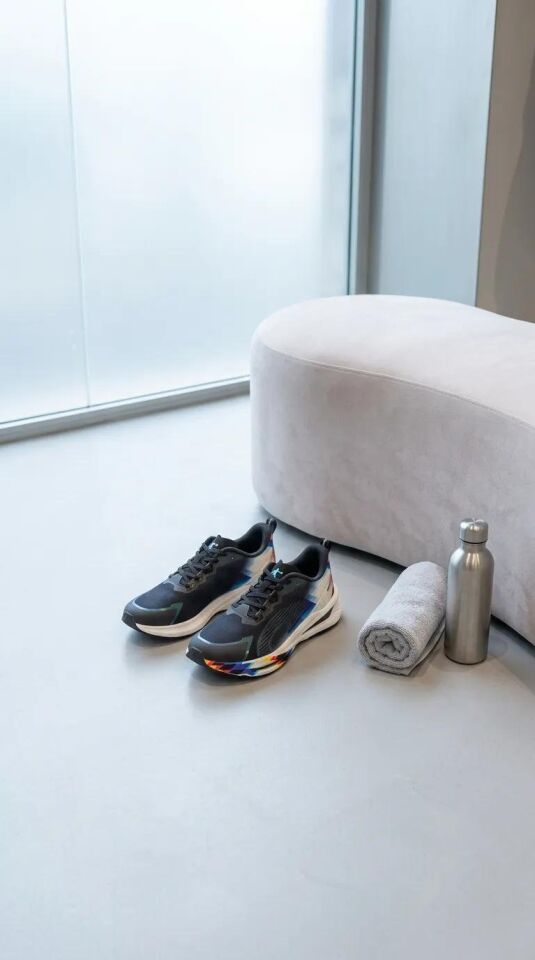 T5533202H Unisex Spor Ayakkabı Siyah - 40