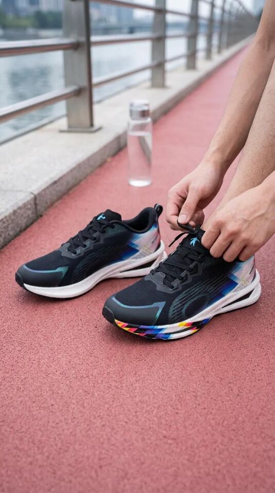 T5533202H Unisex Spor Ayakkabı Siyah - 41