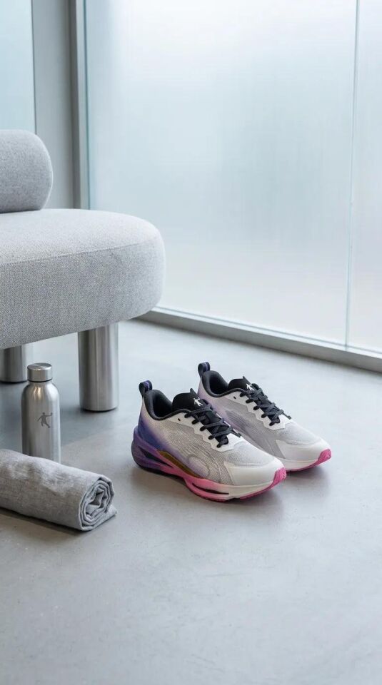 T5533202H Unisex Spor Ayakkabı Mor - 41