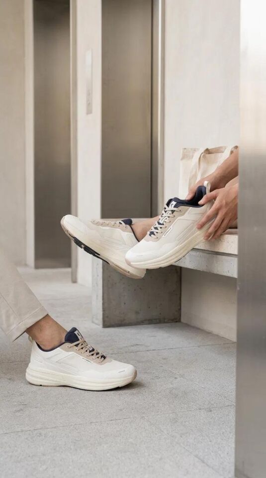183261829 Erkek Spor Ayakkabı Ivory Honey Khaki - 44,5