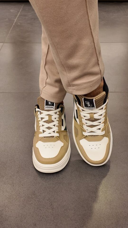 053253510 Erkek Spor Ayakkabı Ivory Green - 43,5