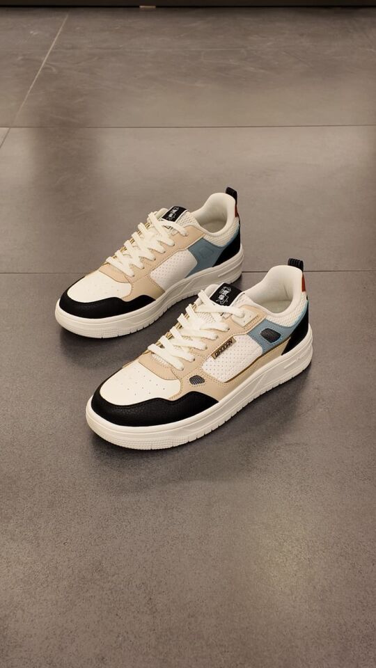 053253511 Erkek Spor Ayakkabı Ivory Black Haki - 42,5