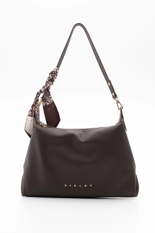 Sisley Sly 434 Kadın Kol Çantası Kahverengi