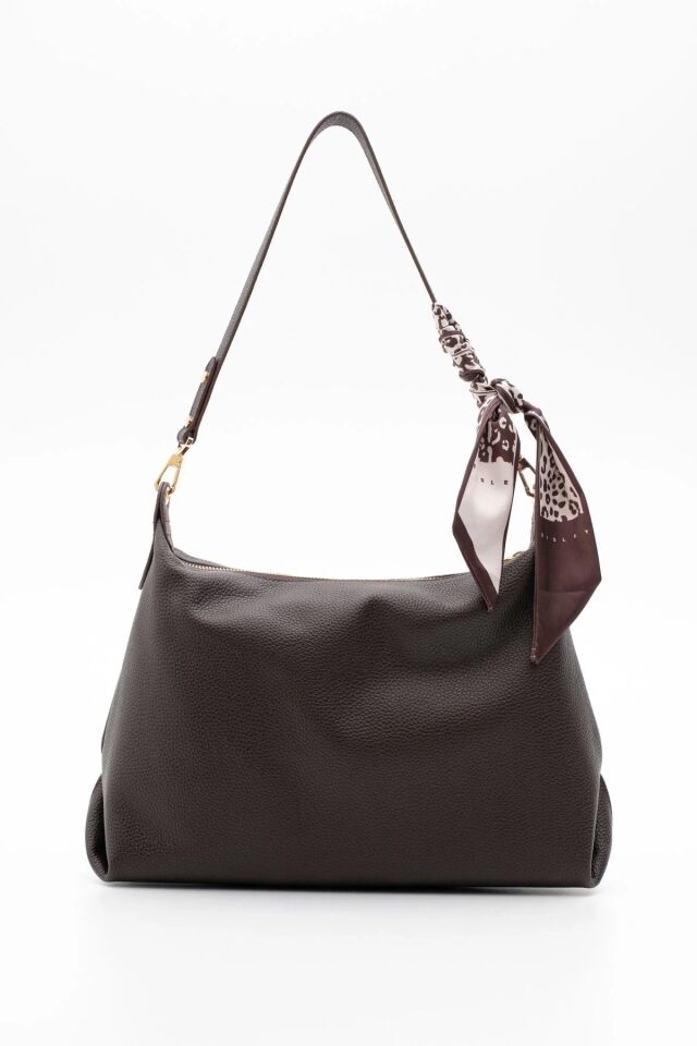 Sisley Sly 434 Kadın Kol Çantası Kahverengi