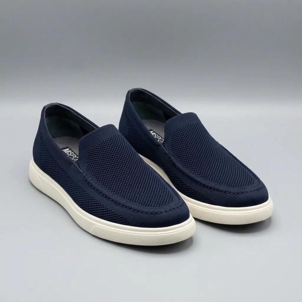 64805 Erkek Loafer Lacivert - 45