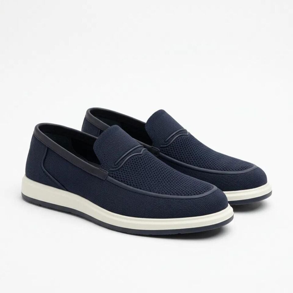 64804 Erkek Loafer Lacivert - 43